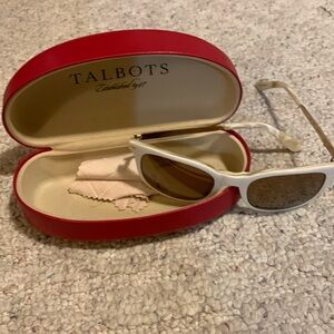 Talbots sunglasses/ case